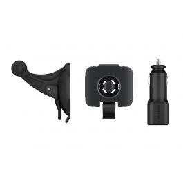 Garmin car mount with suction pad and charging plug for zumo XT2
