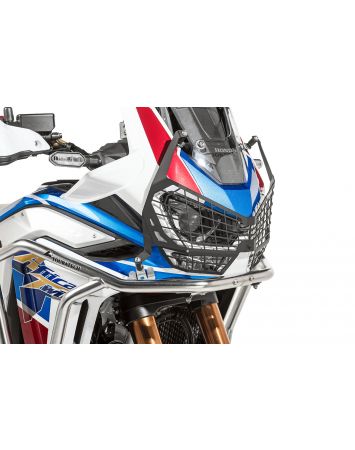 Headlight protector black with quick release fastener for Honda CRF1100L Adventure Sports "OFFROAD USE ONLY"