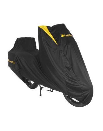 Touratech Indoor 'Super Soft' cover for long-distance Enduros with cases