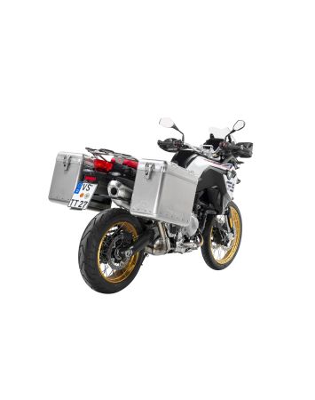 01-082-6130-0P ZEGA Mundo aluminium pannier system for F900GS Adventure, F850GS/ Adventure, F800GS(2024-), F750GS