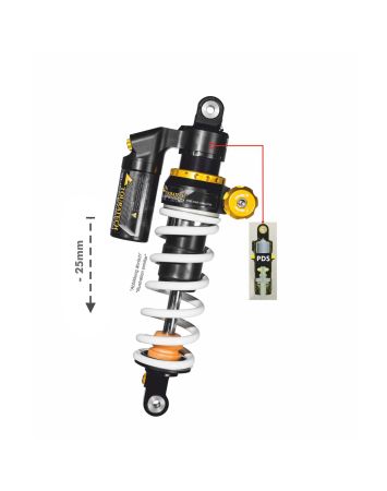 01-372-5878-0 Touratech Suspension shock absorber type Extreme lowering by -25mm for KTM 790/890 Adventure (2019-)