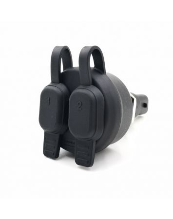01-030-0084-0 Dual USB Plug-n-Play socket for BMW Motorcycles