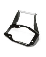 GPS mounting adapter above instruments, black, for KTM 1050