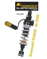 Touratech Suspension shock absorber for Kawasaki KLR650 from 2008 type Level2/Explore HP