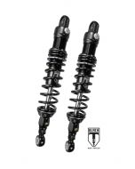 BLACK-T Twin-Shock Set Stage2 with length adjustment for Triumph Speed Twin from 2019 onwards