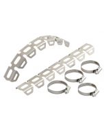 01-044-0132-0 Universal tube manifold cover, 42-47mm f.ex. BMW R1200GS/Adventure,BMW R nineT/ RnineT Scrambler/ RnineT Urban G/S, HP2