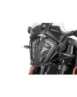 01-372-5095-0 Headlamp guard, with quick release fastener for KTM 890 Adventure (-2022)/ 890 Adventure R (-2022)/ 790 Adventure / 790 Adventure R/ 390 Adventure *OFFROAD USE ONLY*