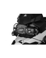 01-048-5095-0 Stainless steel headlight protector black, with quick release fastener for BMW F650GS(Twin)/F700GS/F800GS/F800GS Adventure *OFFROAD USE ONLY*