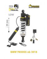 01-082-5865-0 Touratech Suspension lowering -25mm shockabsorber for BMW F850GS from 2018 DDA / Plug & Travel