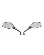 01-040-0780-0 Safety rear-view mirror set, aspherical, right-hand thread M10 x 1.5 - for BMW