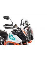 01-373-5090-0 Makrolon headlight protector with quick release fasteners, for KTM 1290 Super Adventure S/R (2021-) *OFFROAD USE ONLY*