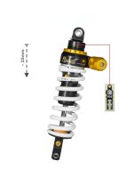 01-632-5865-0 Touratech Suspension lowering shock (-35 mm) for Yamaha 700 Tenere from 2019 Type Explore HP/PDS