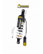 01-082-5867-0 Touratech Suspension lowering shock (-25mm) for BMW F850GS from 2018 Type Extreme