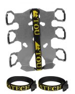 01-050-0911-0 ZEGA Pro/ZEGA Mundo - Adapter Plate with straps protection: bottle holder double050-0916 050-0915Zega Pro - Adapter Plate Bottle Holder