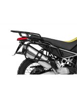 01-415-5560-0 Stainless steel pannier rack, black for Aprilia Tuareg 660