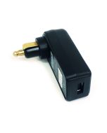 01-030-0230-0 Right angle USB-A quick charger for DIN motorcycle socket 