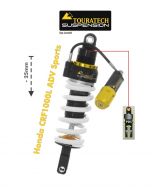 01-402-5867-0 Touratech Suspension lowering (-25mm) for Honda CRF1000L Adventure Sports (2018-) Type Level2