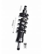 01-661-5822-0 BLACK-T lowering shock (-30mm) Stage2 for INDIAN FTR 1200 / FTR 1200 S (2019-2021)  
