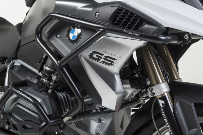  Prolongación de estribo de protección de acero inoxidable, negro para BMW R1 0GS (LC) desde