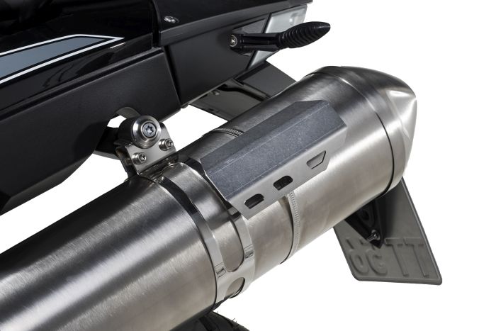 Motorcycle heat deals shield