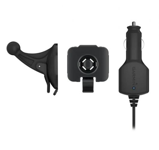 01-065-1410-0 Garmin car mount with suction pad and charging plug for zumo XT and Tread