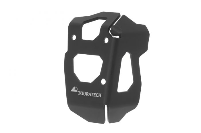 01-044-0736-0 Guard for throttle position sensor V2.0, black aluminium for BMW R1200GS up to 2012, R1200GS-Adventure and R1200R up to 2013, RnineT/ RnineT Scrambler/ RnineT Urban G/S