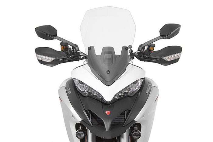 01-619-6220-0 Windscreen, L, transparent, for Ducati Multistrada 1200 from 2015, 950