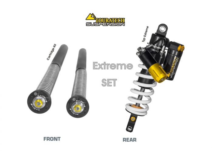 01-632-5878-0 Touratech Suspension WTE Extreme - SET with cartridge for Yamaha Tenere 700 from 2019