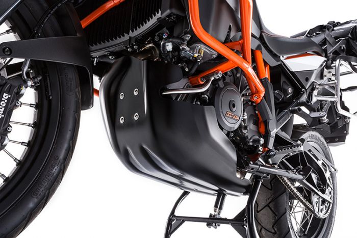 01-371-5137-0 Engine protector RALLYE for KTM 1050 ADV/ 1090 ADV/ 1190 ADV/ 1290 Super ADV (-2020), black