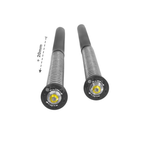01-372-5863-0 Touratech Suspension Cartridge Kit Extreme +20mm for KTM 790 Adventure R/ 890 Adventure R/ Norden 901 Expedition
