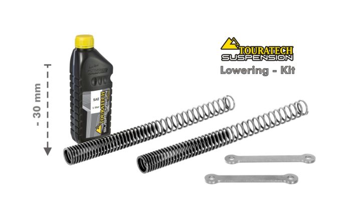 01-420-5837-0 Height lowering kit 30mm for Triumph Tiger 800 XC 2011-2014 *replacement springs and reversing lever*