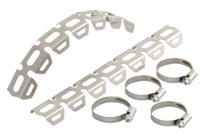 01-044-0132-0 Universal tube manifold cover, 42-47mm f.ex. BMW R1200GS/Adventure,BMW R nineT/ RnineT Scrambler/ RnineT Urban G/S, HP2