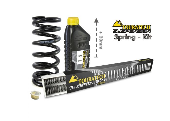 01-403-5857-0 Progressive front and rear replacement springs for the Honda CRF1100L Adventure Sports with EERA (2020-) / +20mm height / Heavy Load
