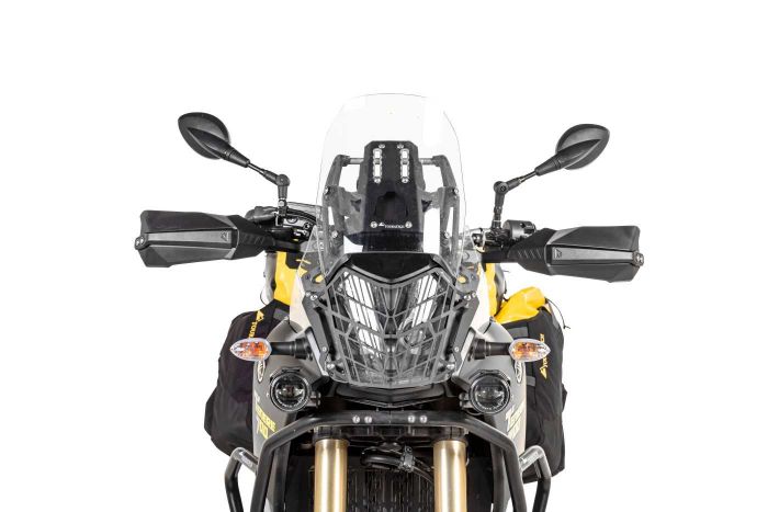 01-632-5661-0 Hand protectors DEFENSA Expedition, black, for Yamaha Tenere 700 / World Raid