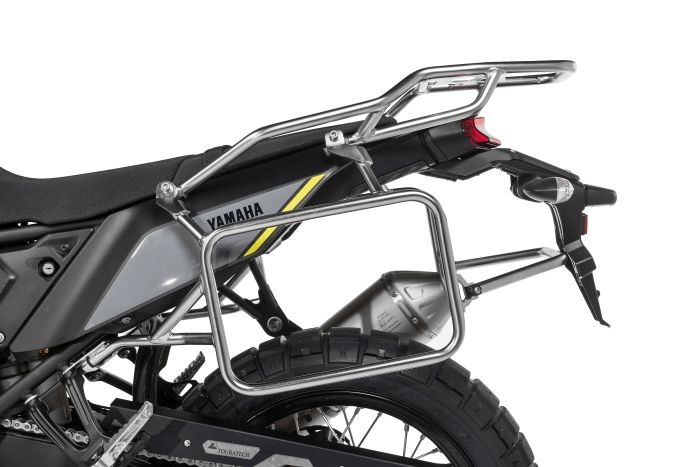 01-632-6555-0 Stainless steel pannier rack for Yamaha Tenere 700 / World Raid
