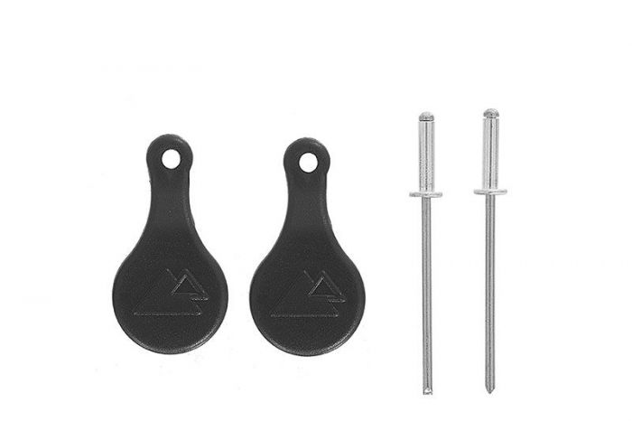 01-050-3310-0 Lock dust caps for Touratech tool boxes and ZEGA Pro2  (set)