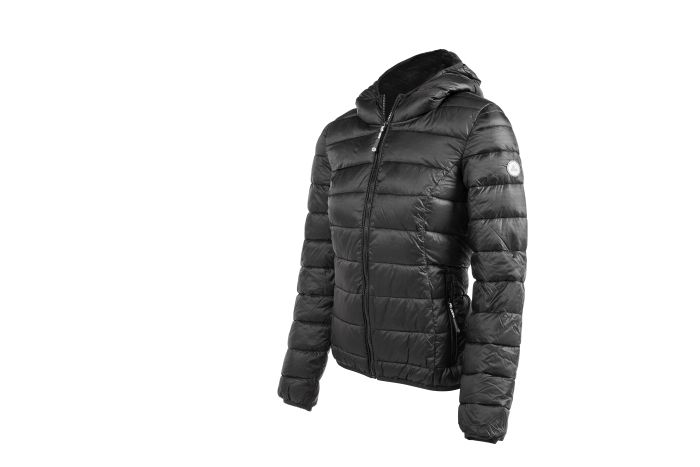01-200-1970-0P Hooded quilted jacket 