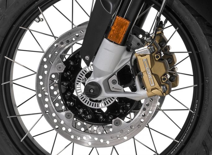 01-037-5507-0 Front axle crash bung slider (set) for BMW R1250GS (2022-)/ R1250GS Adventure (2022-)