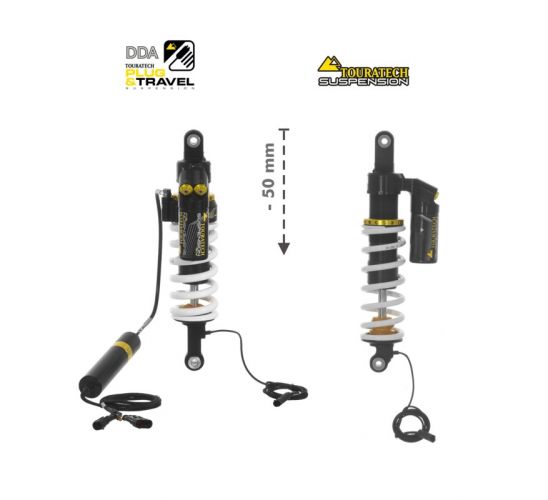 01-045-5862-0 Touratech Suspension-SET Plug & Travel -50 mm lowering for BMW R1200GS / R1250GS from 2017