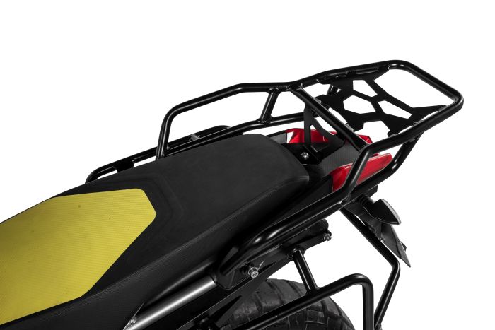 01-415-5455-0 ZEGA Topcase / Luggage rack black, stainless steel for Aprilia Tuareg 660