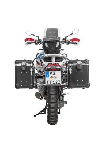 01-044-6831-0P ZEGA Evo aluminium pannier system for BMW R1200GS (-2012)/ BMW R1200GS Adventure (-2013)