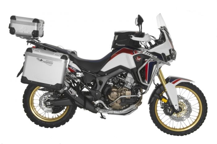 01-402-5555-0 Stainless steel pannier rack for Honda CRF1000L Africa Twin (2015-2017)
