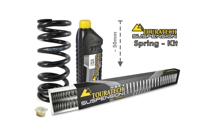01-420-5836-0 Height lowering kit, 50mm, for Triumph Tiger 800XC 2011-2015 *replacement springs*
