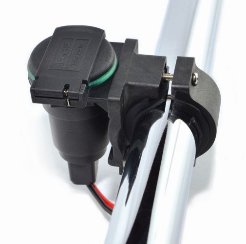 01-030-0167-0 Auxiliaries socket with handlebar mounting, 22-28 mm