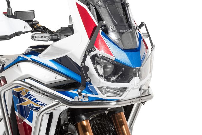 01-403-5090-0 Headlight protector makrolon with quick release fastener for Honda CRF1100L Adventure Sports (-2023) *OFFROAD USE ONLY*