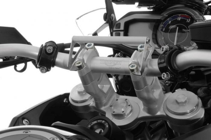 01-421-5410-0 GPS mounting adapter for handlebar clamp for Triumph Tiger 900 (-2023)/ 1200 (-2021)/ 800/ Explorer