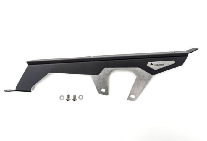 01-371-5045-0 Chain guard, black anodised, for KTM 1050 Adventure/ 1090 Adventure/ 1290 Super Adventure (-2020)/ 1190 Adventure/ 1190 Adventure R