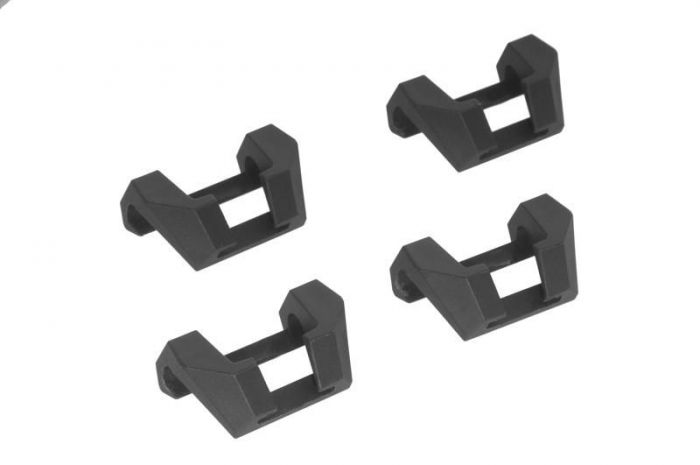 01-050-0885-0 ZEGA hooks for pannier lid, set of four, for 20 mm belt