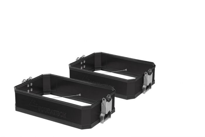 01-050-1013-0 Pannier extension VOLUME BOOSTER for original BMW aluminium pannier, black (set of 2)