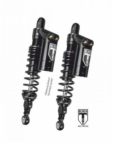 01-661-5814-0 BLACK-T Twin-Shock Set Stage3 with reservoir for Indian Scout / Scout Sixty 2015-2020